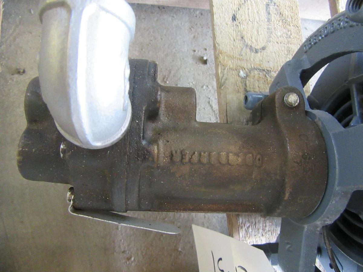 Used ORBERDORFER BRONZE GEAR PUMP 991-32 W/ MARATHON NO-G063 MOTOR 0.5HP 460V 3-PHASE