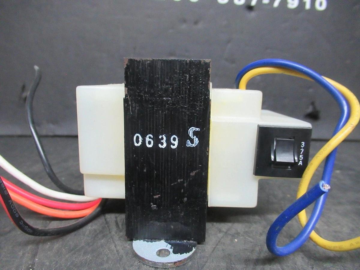 Used 75 VA GEMTECH TRANSFORMER 7521FB PRI: 480 VAC SEC: 24 VAC **WARRANTY INCLUDED**