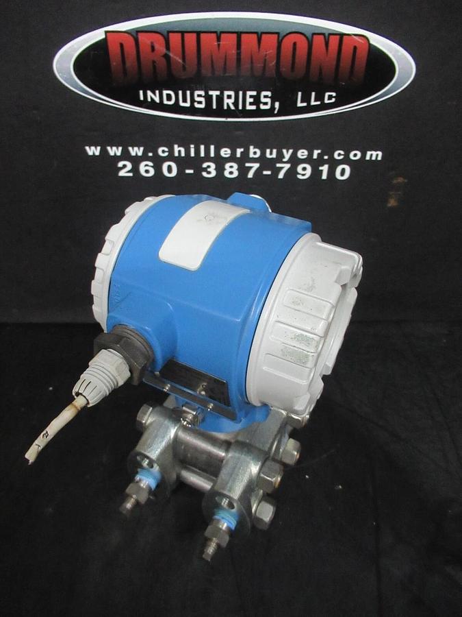 Used ENDRESS + HAUSER DELTABAR-S PRESSURE DIFFERENTIAL TRANSMITTER PMD75 2400 PSI