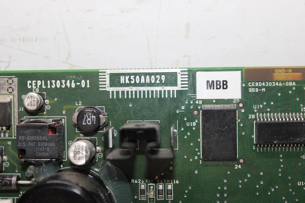 Used CARRIER HVAC CHILLER CONTROL BOARD CEPL130346-01 CEBD430346-08A HK50AA029