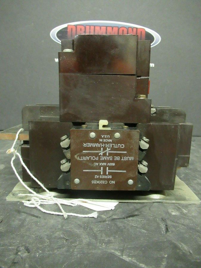 Used 120 AMP CUTLER HAMMER CONTACTOR C832JN6 SER. B1 COIL: 120 VAC **WARRANTY**