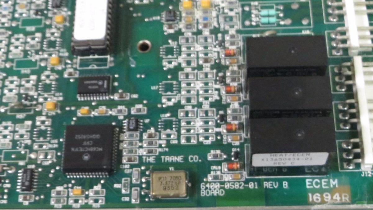 Used TRANE CHILLER CONTROL CIRCUIT BOARD 6400-0582-01 REV. B **WARRANTY INCLUDED**