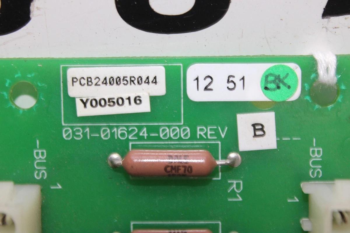 Used YORK ISOLATOR FILTER CIRCUIT BOARD 031-01624-000 REV. B 031-01524 *WARRANTY*