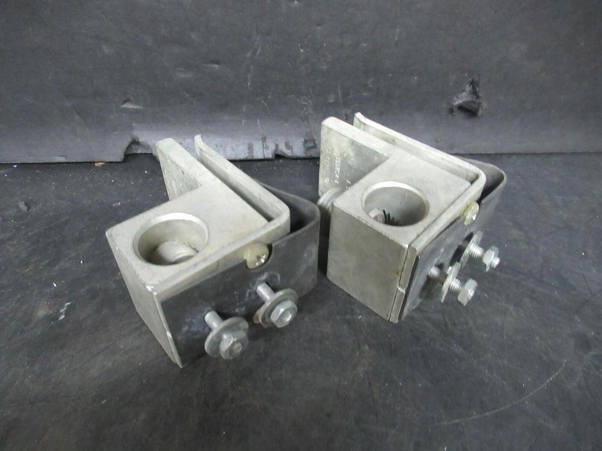 Used (2 QTY) SQUARE D A500 1 BARREL MECHANICAL FUSE CLIP CONNECTOR LUG BUS TAP LINK