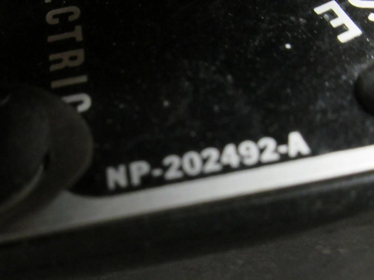 Used GENERAL ELECTRIC BREAKER CONTROL SBM TRANSFER SWITCH NP-20492-A