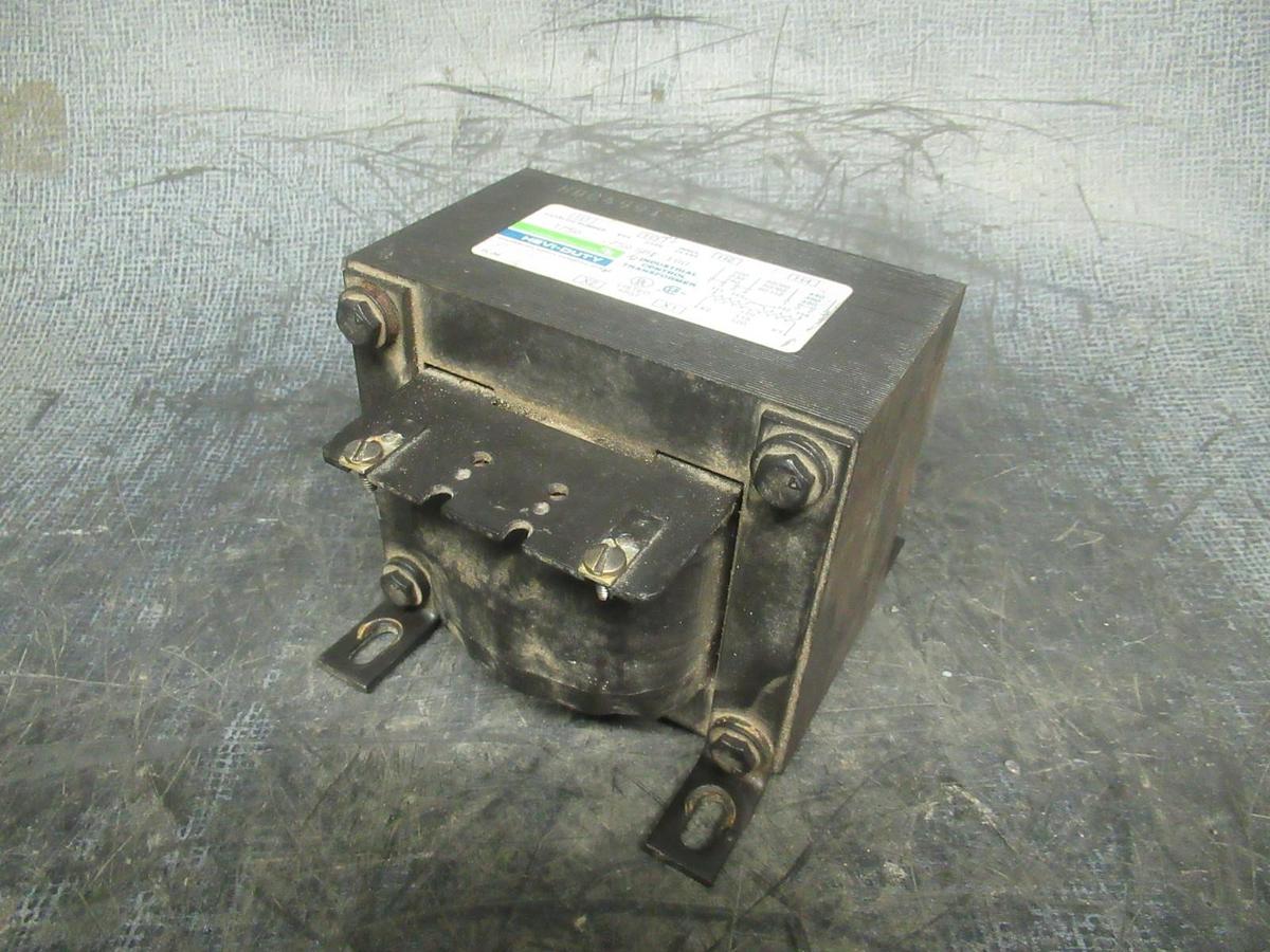 Used GENERAL SIGNAL HEVI-DUTY TRANSFORMER T750 750VA PRI: 480V SEC: 120V