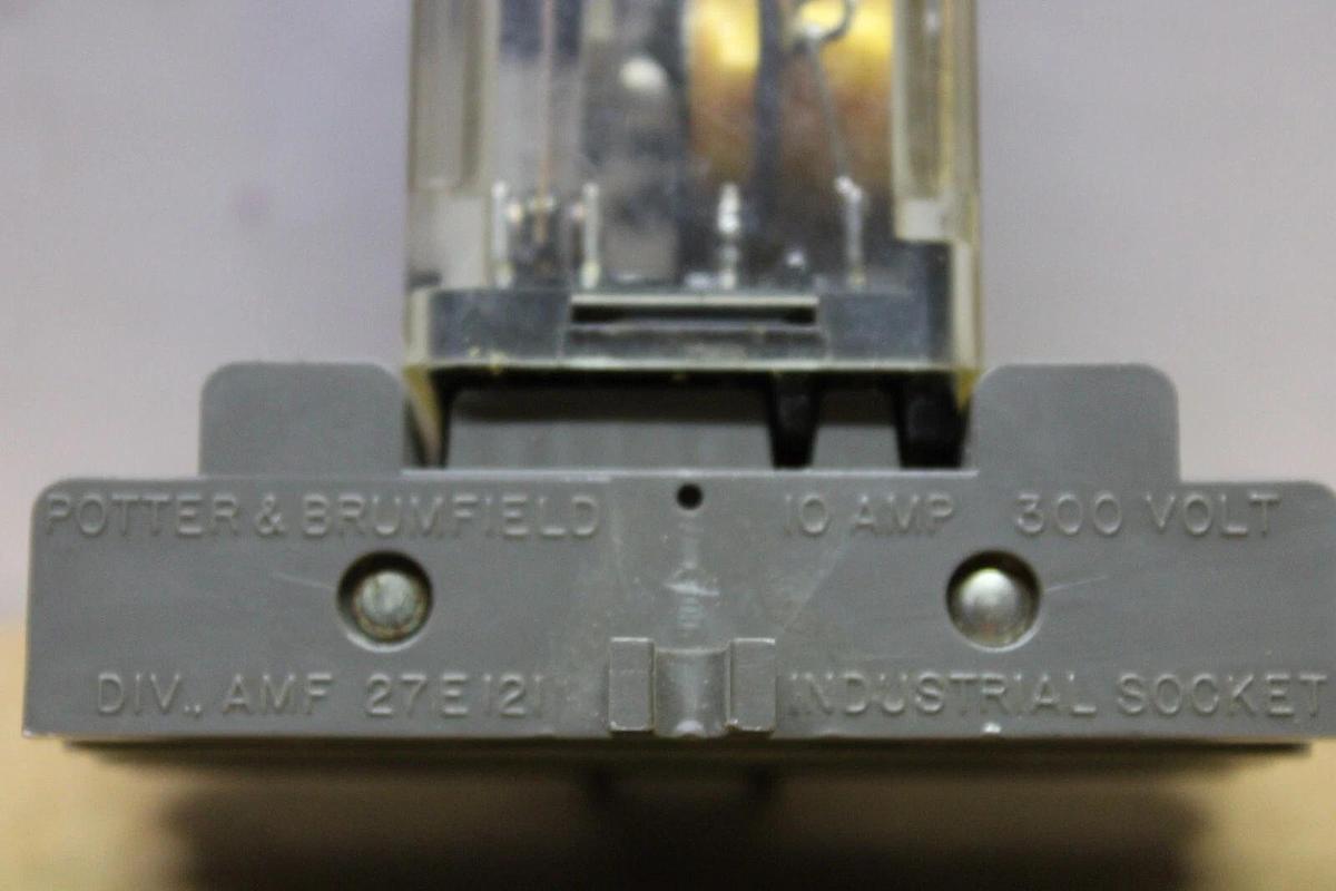Used AMF POTTER & BRUMFIELD RELAY KUP14D15 120/240 VOLT 10 AMP *WARRANTY*