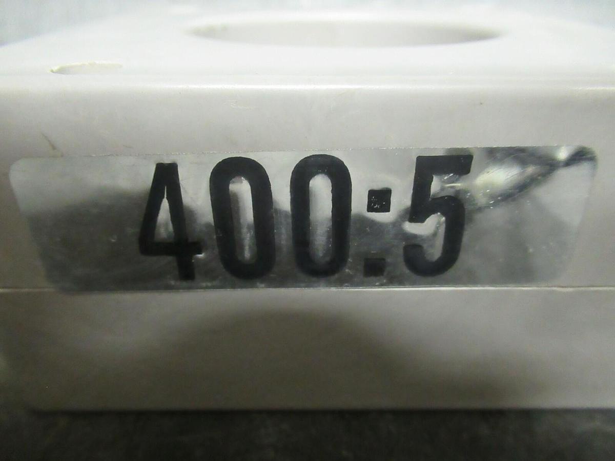 Used ELECTROMAGNETIC INDUSTRIES CURRENT TRANSFORMER 180-401 RATIO: 400:5A 25-400 HZ