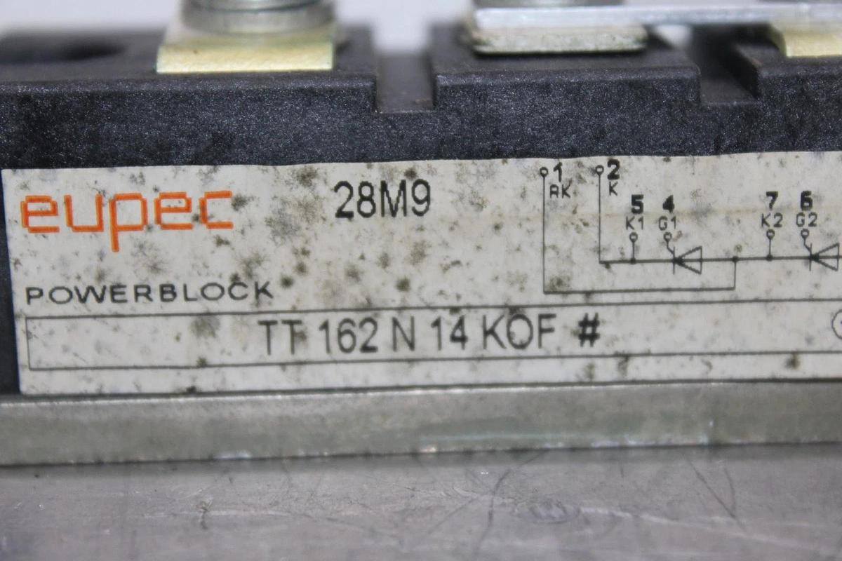 Used EUPEC IGBT POWERBLOCK MODULE TT-162-N-14-KOF **WARRANTY INCLUDED**
