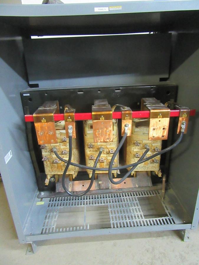Used SQUARE D TRANSFORMER 225T3HFCU 225 KVA 3-PHASE PRI: 480 VOLT SEC: 208Y/120 VOLT