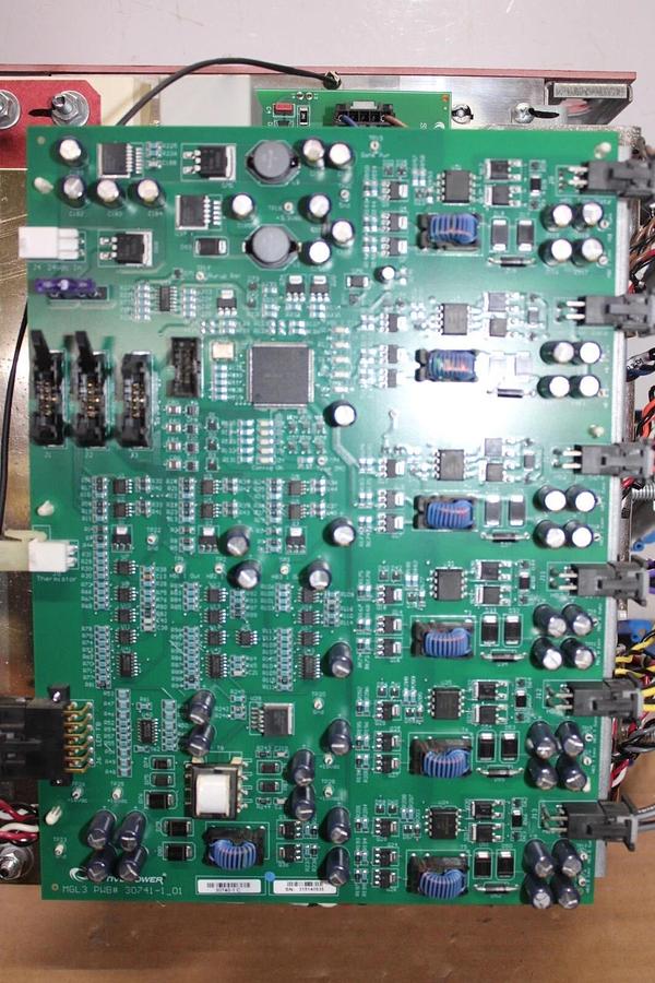 Used ACTIVE POWER UPS MODULE MGL3 BOARD 30741-1_01 W/ SEI BOARD 30645-1_01