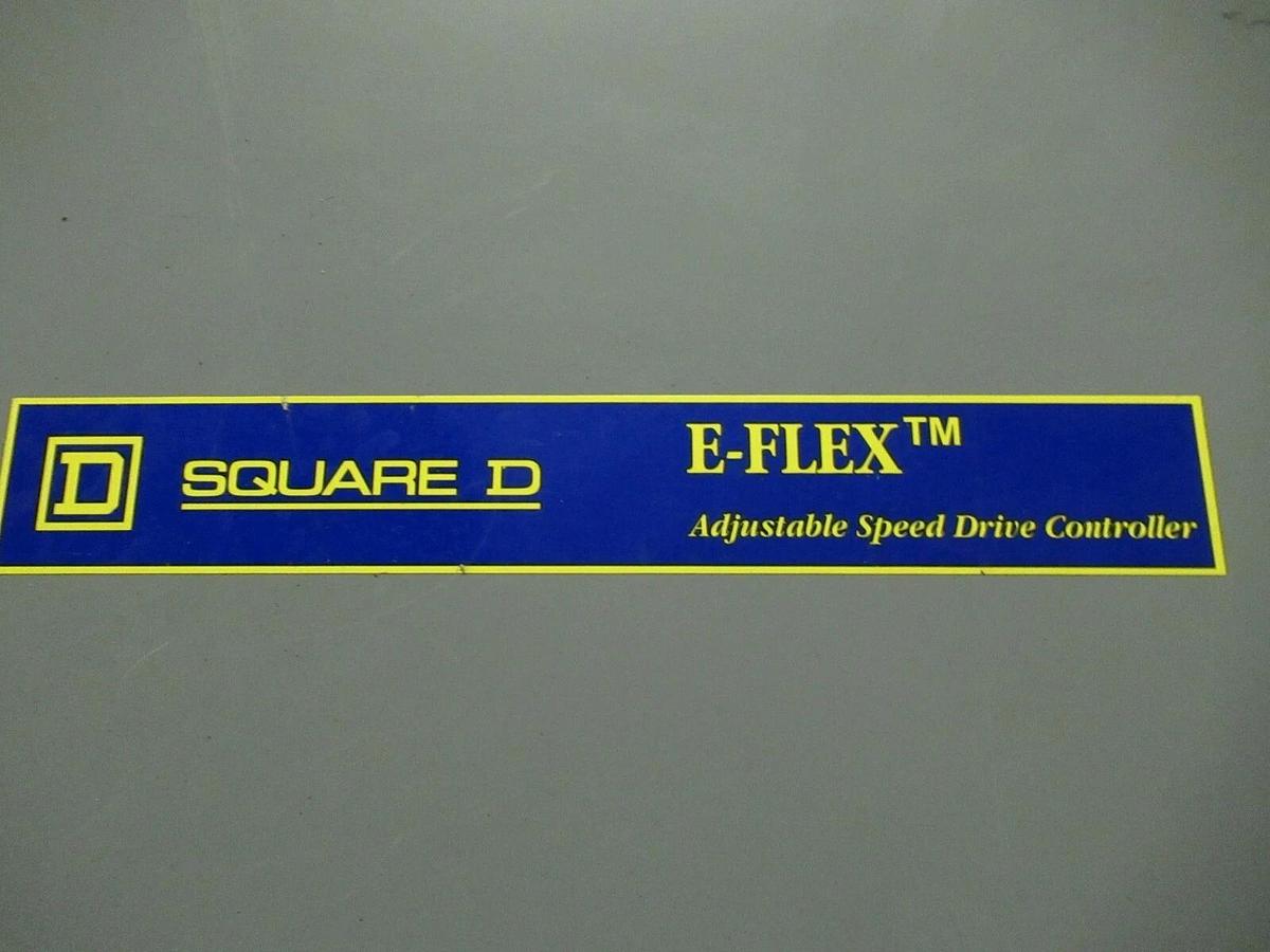 Used SQUARE D E-FLEX ALTIVAR VARIABLE SPEED DRIVE ATV61HD11N4 EFDKG4VY 460V 3-PHASE