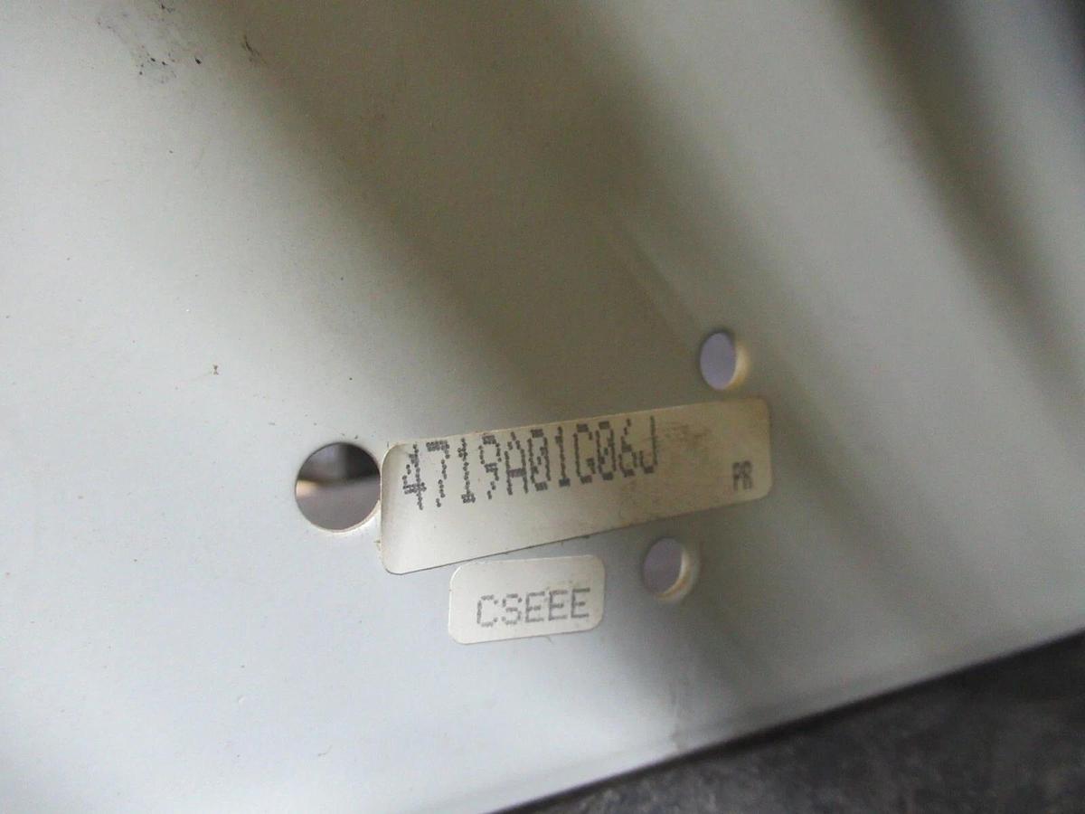 Used CUTLER HAMMER MOTOR CONTROL BUCKET 12" NEMA SIZE 1 STARTER 600 VAC 3 AMP BREAKER