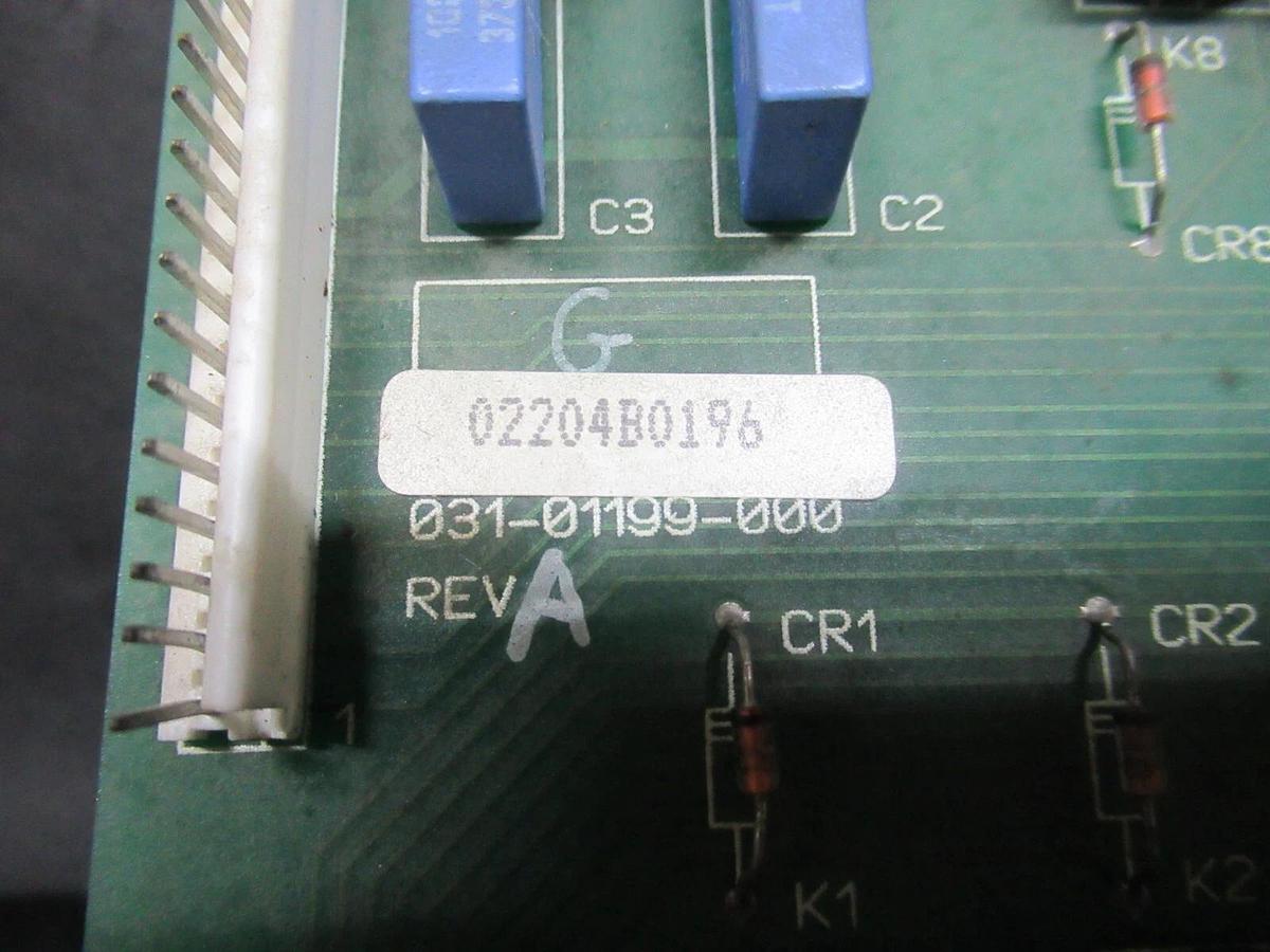 Used YORK CHILLER CONTROL BOARD 031-01199-00 REV. A 031-01199 REV. 1 **WARRANTY**