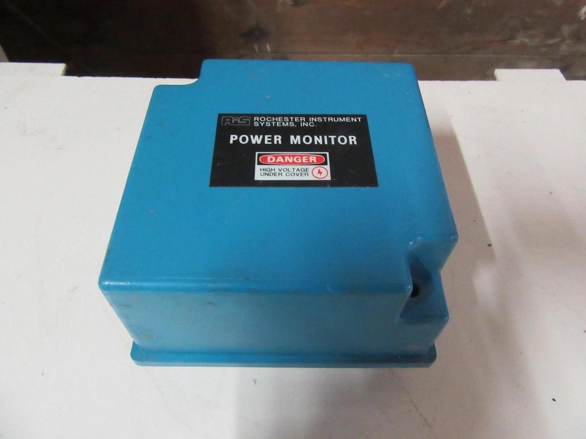 Used RiS ROCHESTER INSTRUMENTS PM-3000 POWER MONITOR 4 W 195 - 305 V PM-300-277-K2