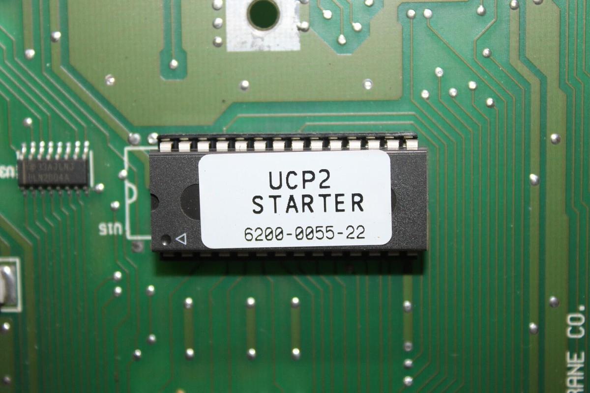 Used TRANE UCP2 STARTER CIRCUIT BOARD 6400-0756-08 REV. Y 6400-0755-06 REV. K