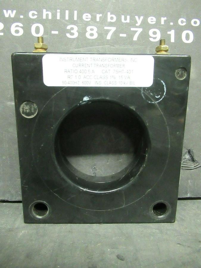Used EATON CURRENT TRANSFORMER 7SHT-401 RATIO: 400:5 A