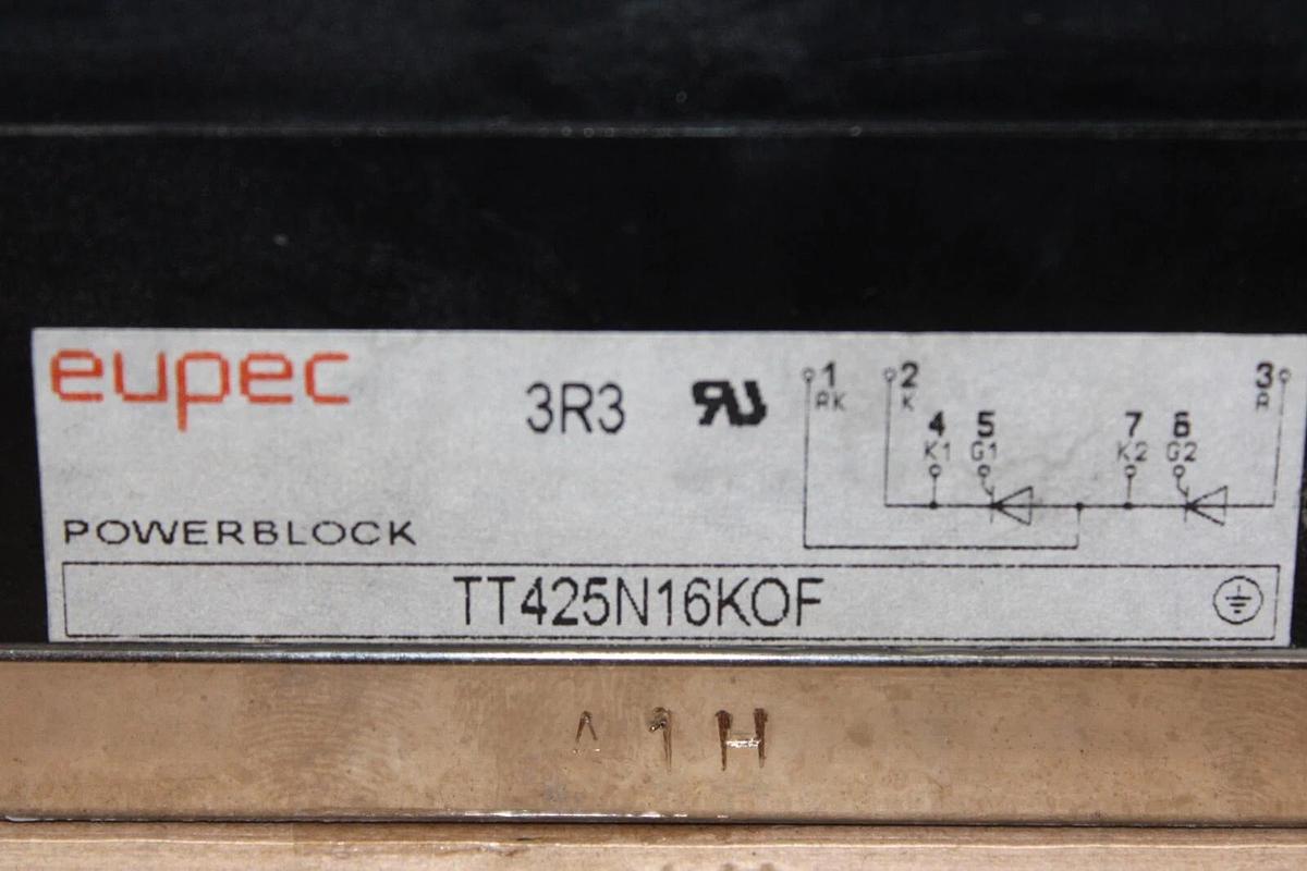 Used EUPEC POWERBLOCK POWER SUPPLY MODULE TT425N16KOF **WARRANTY**