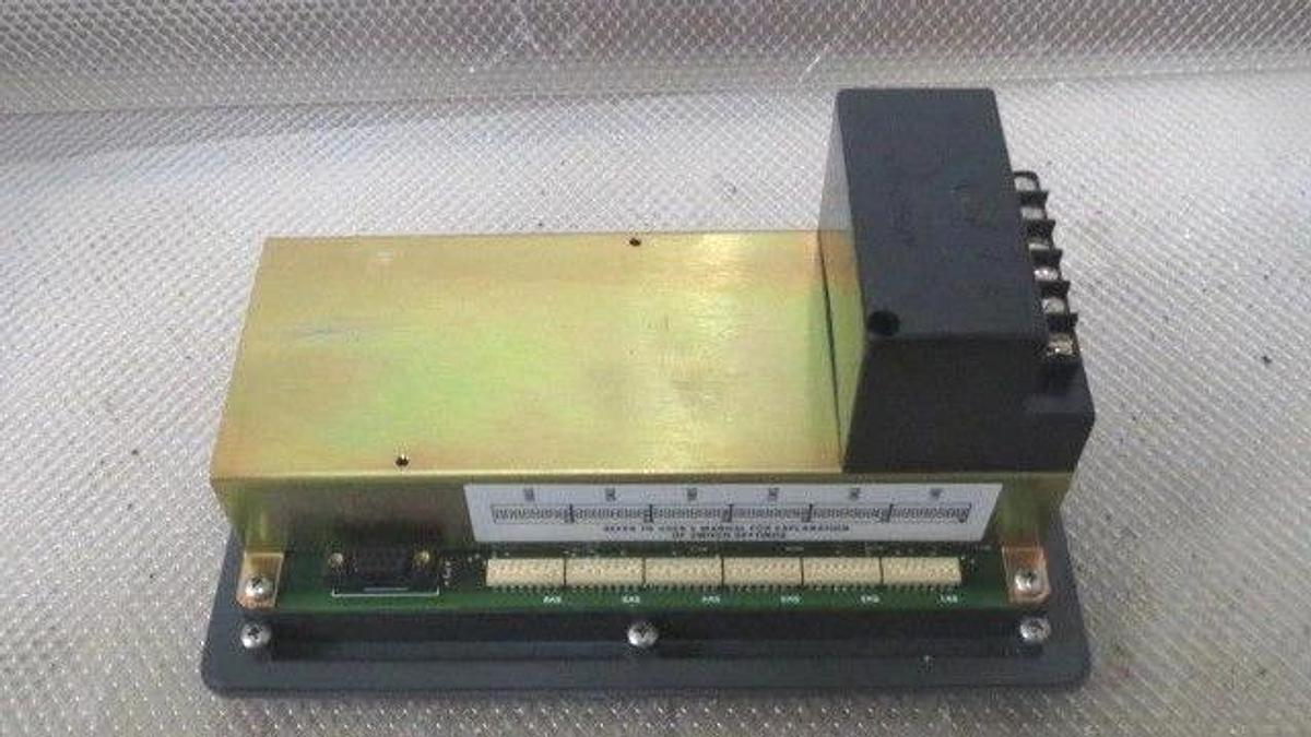 Used WESTINGHOUSE OPERATOR PANEL + POWER SUPPLY IQ DATA PLUS II / STYLE 2D78522