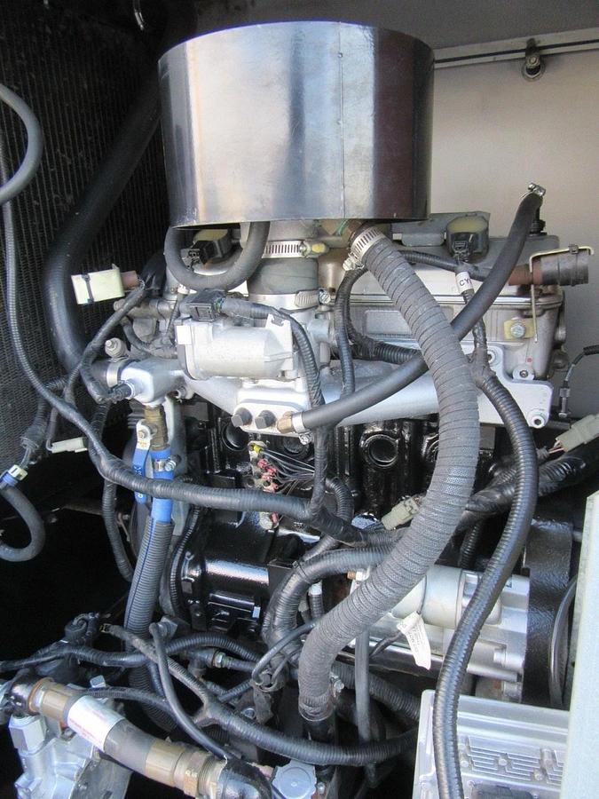 Used 35 KW 30KW GENERATOR GENERAC NAT. GAS LP PROPANE 120/240V 1 PH 403 HRS VIDEO