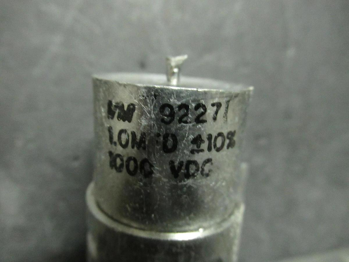 Used I/M SPEC 9227 ALUMINUM CASED CAPACITOR 1 uF 1.0 MFD 1000 VDC 15839 120525-006