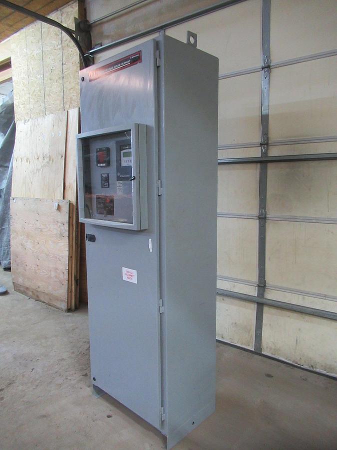 Used 800 AMP 480 V ZENITH AUTOMATIC TRANSFER SWITCH ZTG5A80ES-7 GE EPM 3000P GFI SUITABLE FOR SERVICE ENTRY