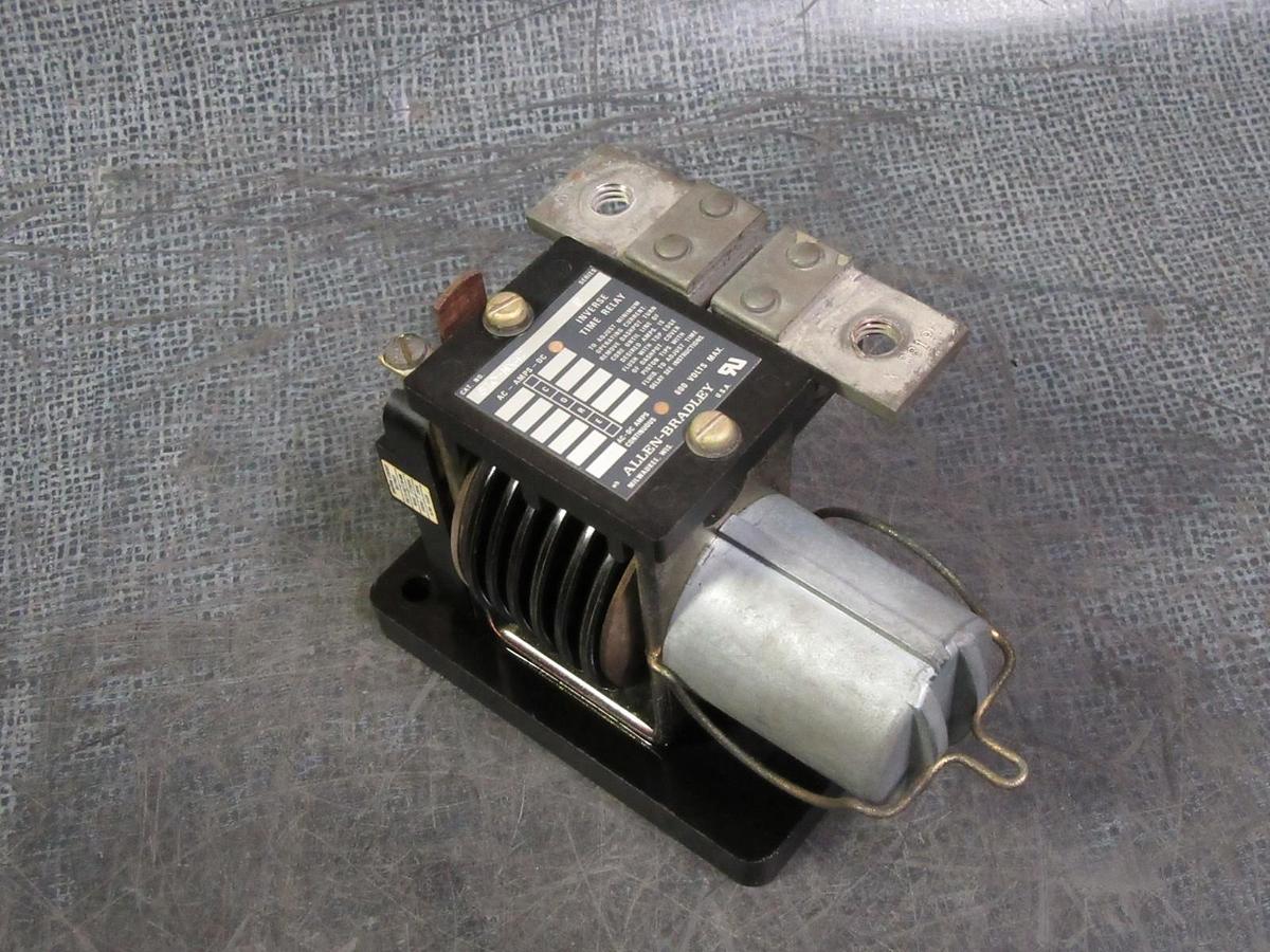Used ALLEN-BRADLEY INVERSE TIME RELAY 810-NX47 **WARRANTY INCLUDED**