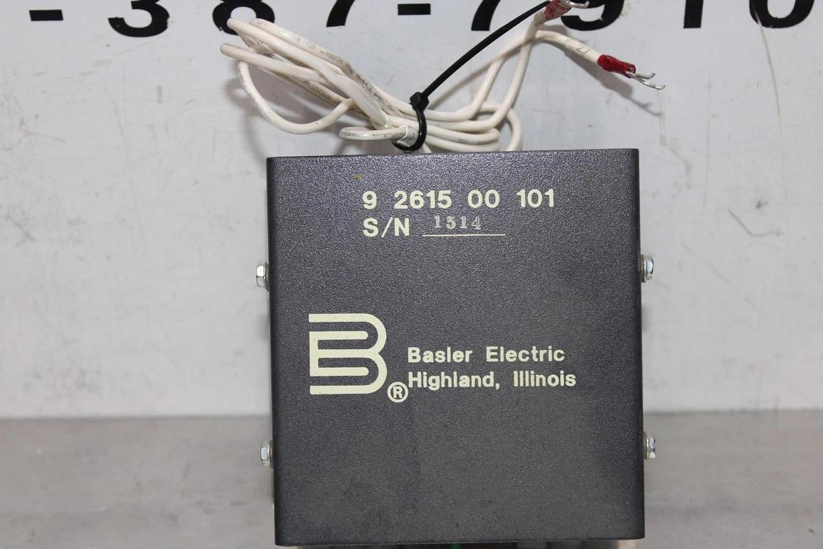 Used BASLER ELECTRIC RADIO FREQUENCY INTERFACE 9-2615-00-101 *WARRANTY*
