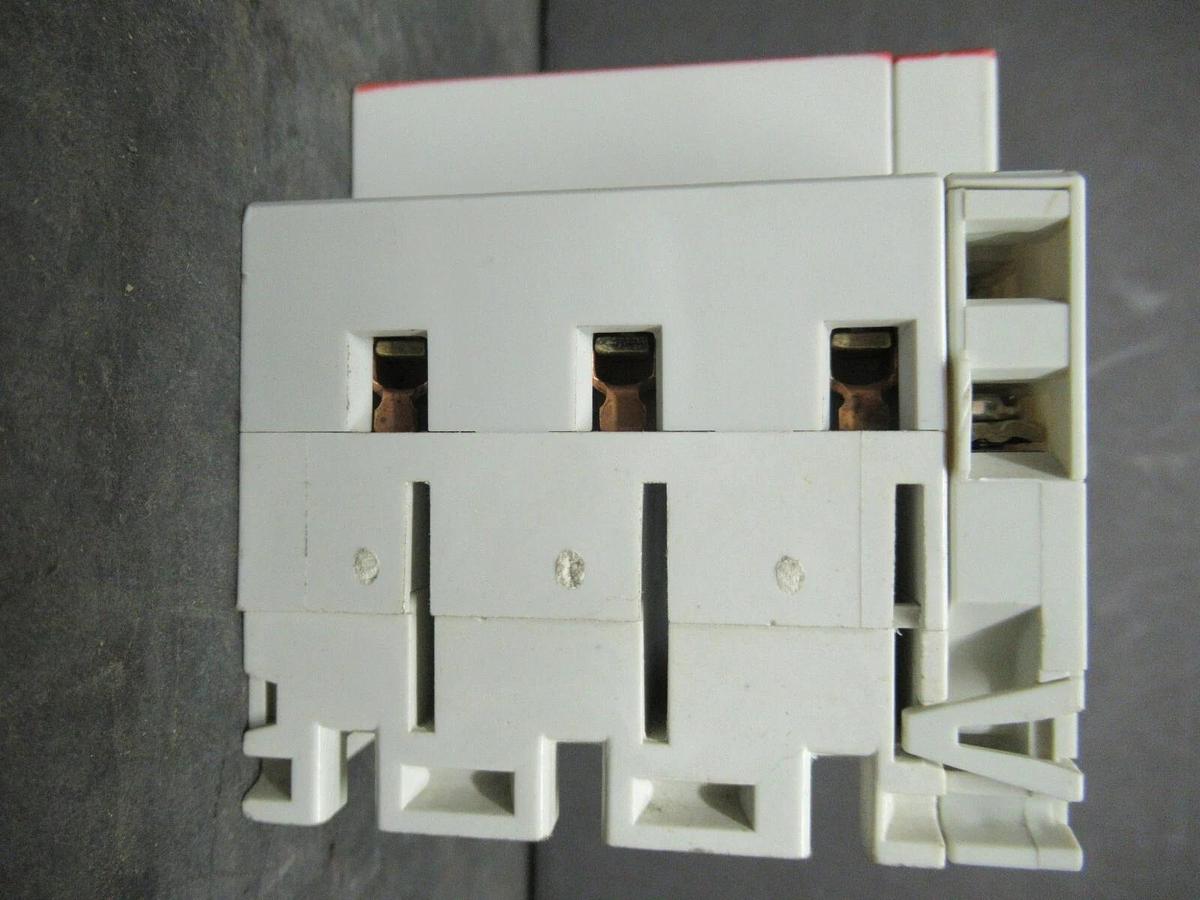 Used ABB MANUAL MOTOR START MS325 1-1.6 AMP 600 VAC W/ AUXILIARY CONTACTS