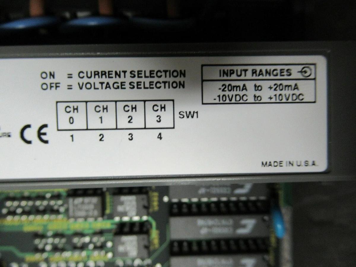 Used ALLEN BRADLEY SLC 500 1746-NI4 ANALOG INPUT MODULE SER. A **WARRANTY INCLUDED!**