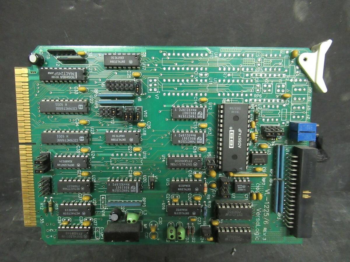 Used VERSALOGIC VL-1225/6 REV. 3 ANALOG INPUT/OUTPUT BOARD **WARRANTY INCLUDED**