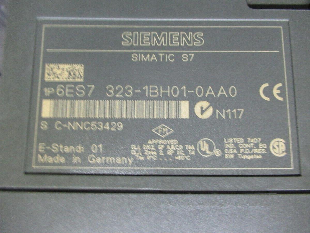 Used SIEMENS SIMATIC S7 DIGITAL I/O MODULE 6ES7-323-1BH01-0AA0 **WARRANTY**