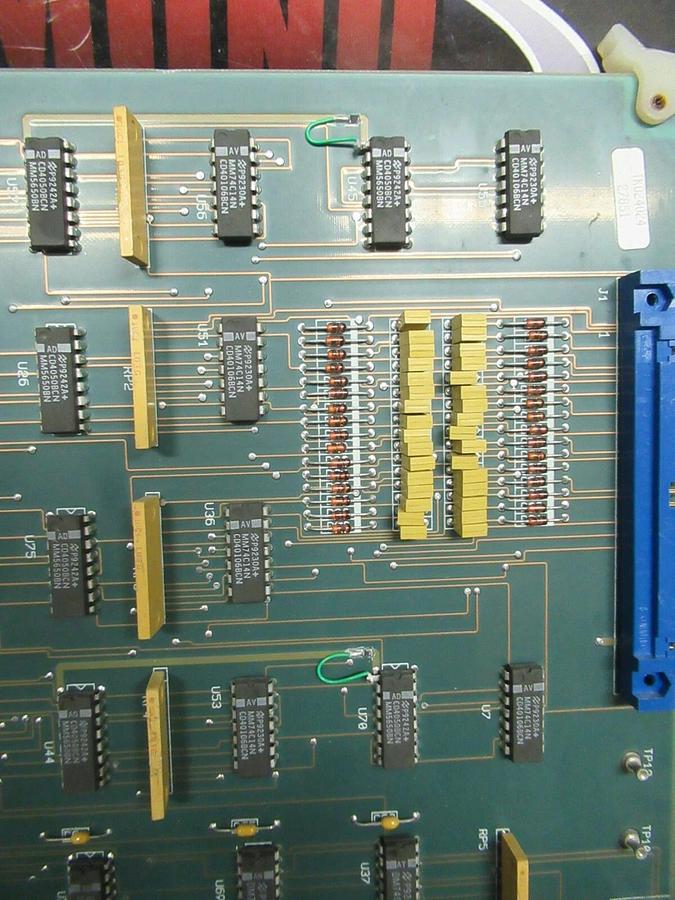 Used EXIDE ELECTRONICS EE PARALLEL I/0 CIRCUIT BOARD 118302776 REV P1 101072985 P2