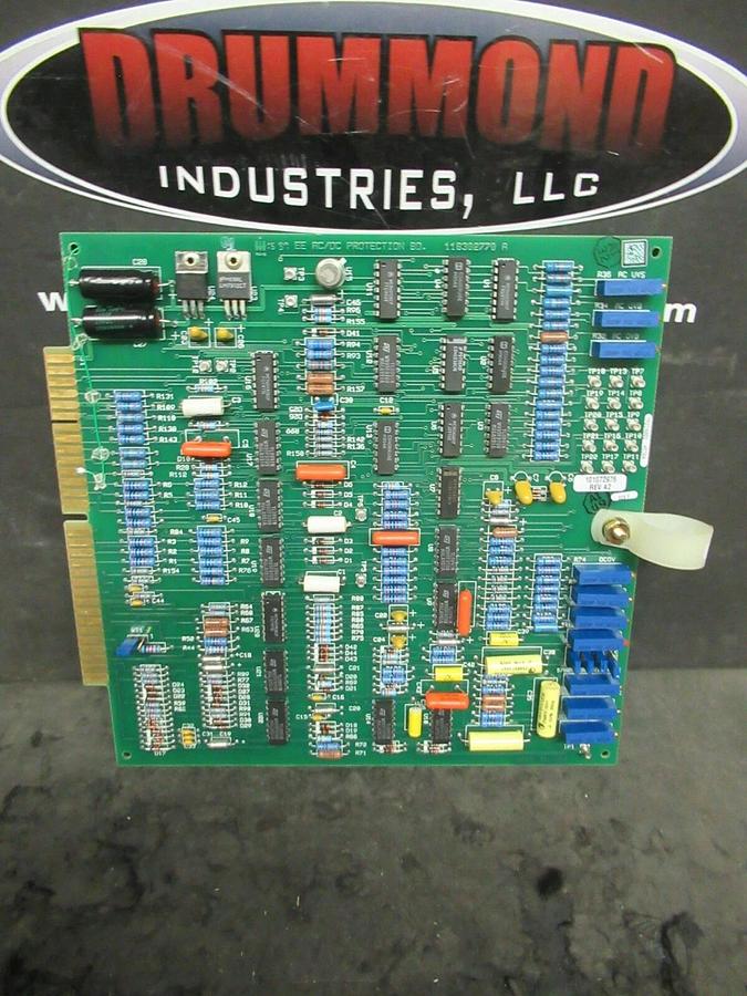 Used EXIDE 101072976 REV A2 EE AC/DC PROTECTION CIRCUIT BOARD CARD 118302770 REV A