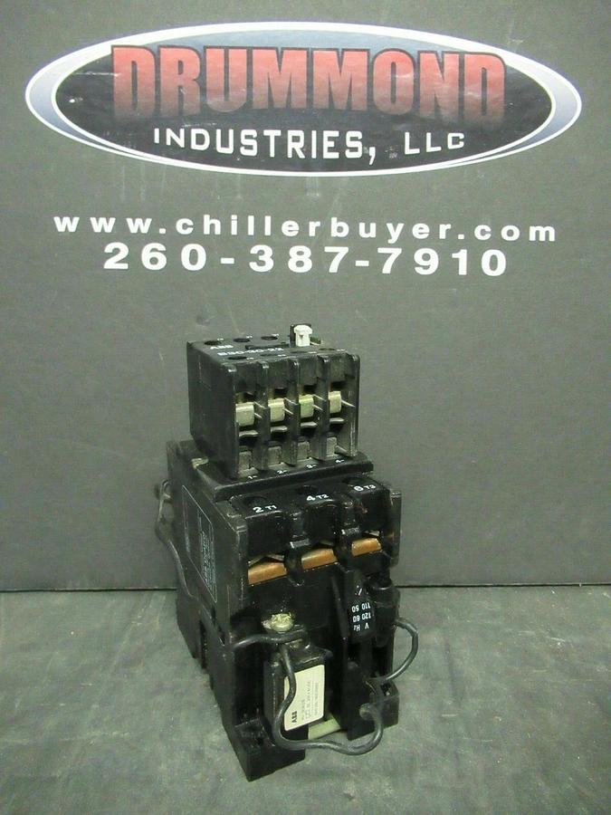 Used ABB CONTACTOR B30 AUX. 45 AMP 600 VAC 30 HP **WARRANTY INCLUDED** W/ B30-30-22