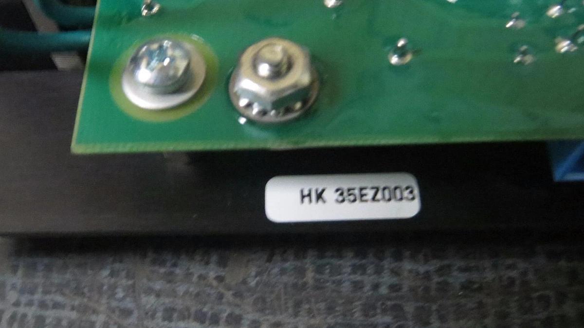 Used CARRIER CONTROL CENTER MEMBRANE CIRCUIT BOARD # HK35EZ003 ASSY: HT204598-1-10