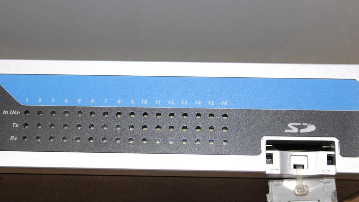 Used MOXA NPORT SECURE DEVICE SERVER NPORT 6650-16 REV. 1.5 16-PORT *WARRANTY*