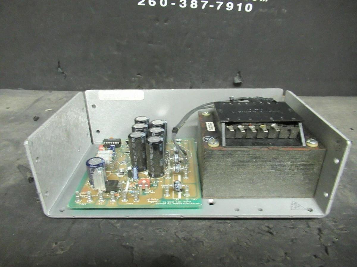 Used CONDOR POWER SUPPLY CP1200 163-901-016 120/240 VAC INPUT TO 21.5 VDC OUTPUT