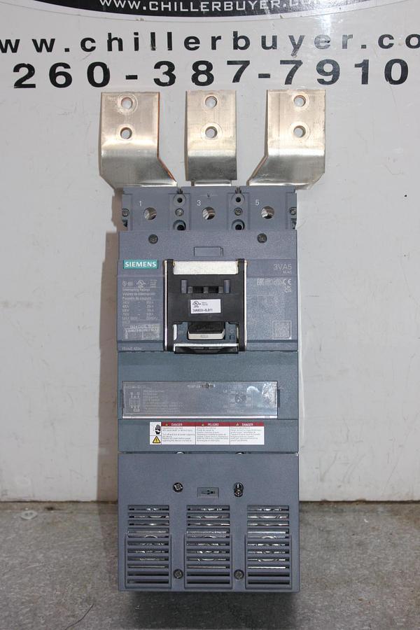 SIEMENS CIRCUIT BREAKER 3VA4130-4ED34-0AA0 30 AMP 600 VAC 3-POLE