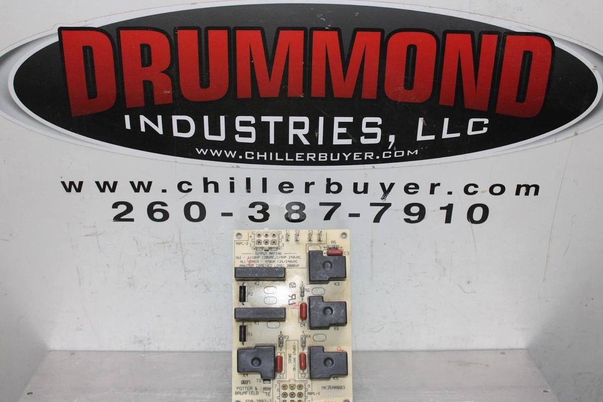 Used POTTER & BRUMFIELD RELAY CIRCUIT BOARD SDA-2082-2 HK35AA003 **WARRANTY**