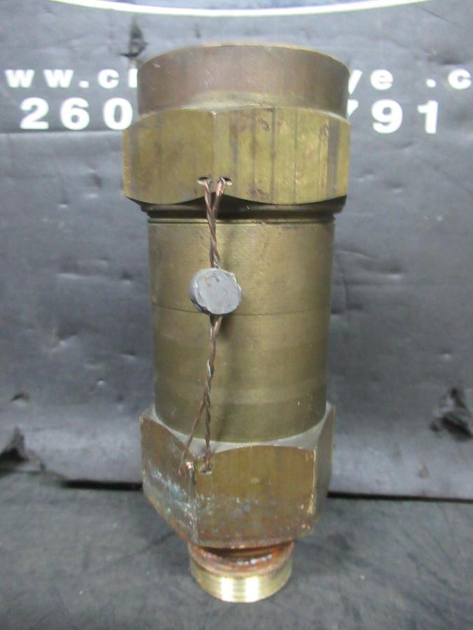 Used HENRY PRESSURE RELIEF VALVE 5246 1" 300 PSI 111.8 IBS OF AIR/MIN **WARRANTY**