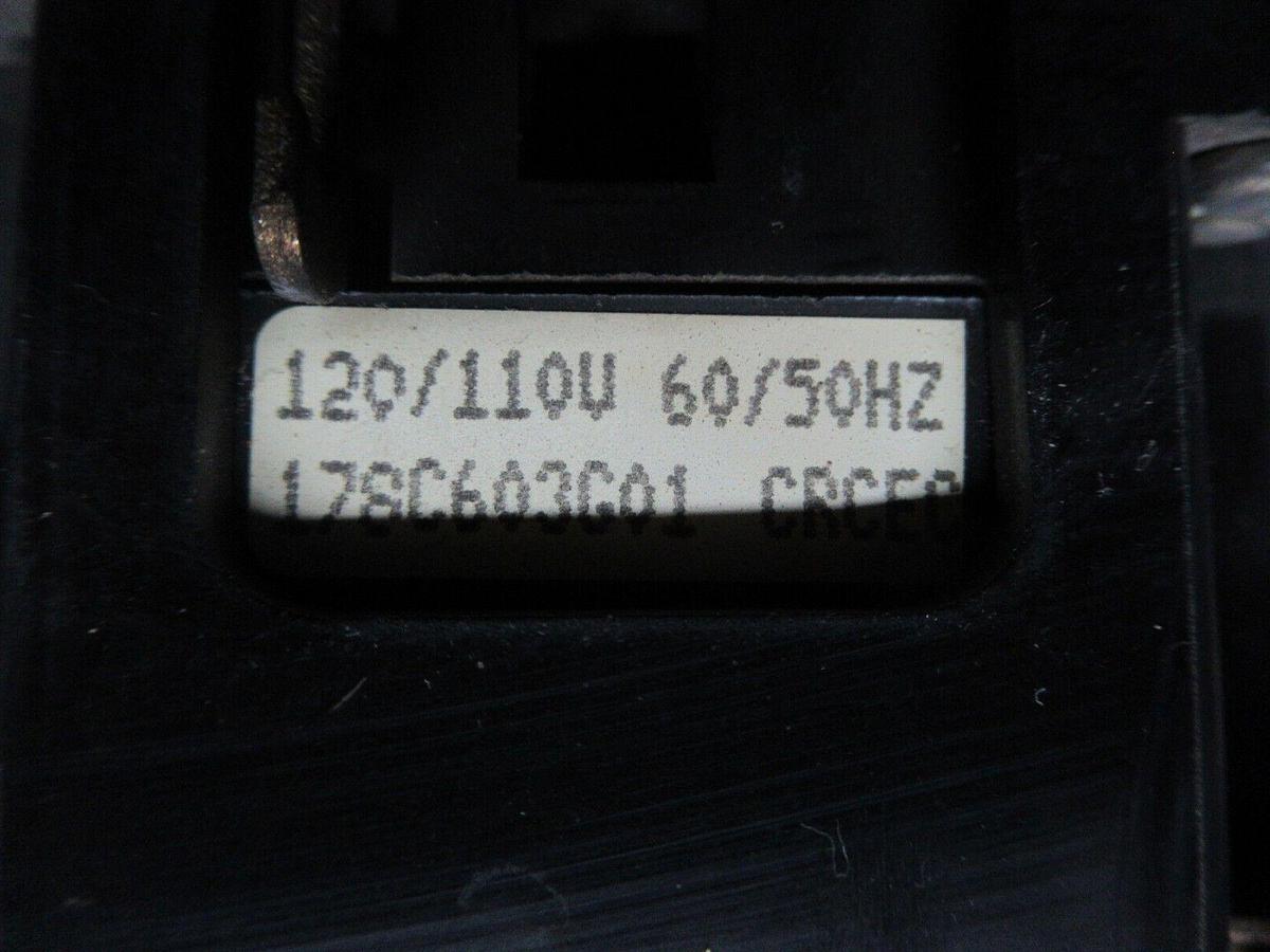 Used CUTLER-HAMMER INDUSTRIAL CONTROL RELAY BF22F 600 VOLT 10 AMP COIL: 120 V