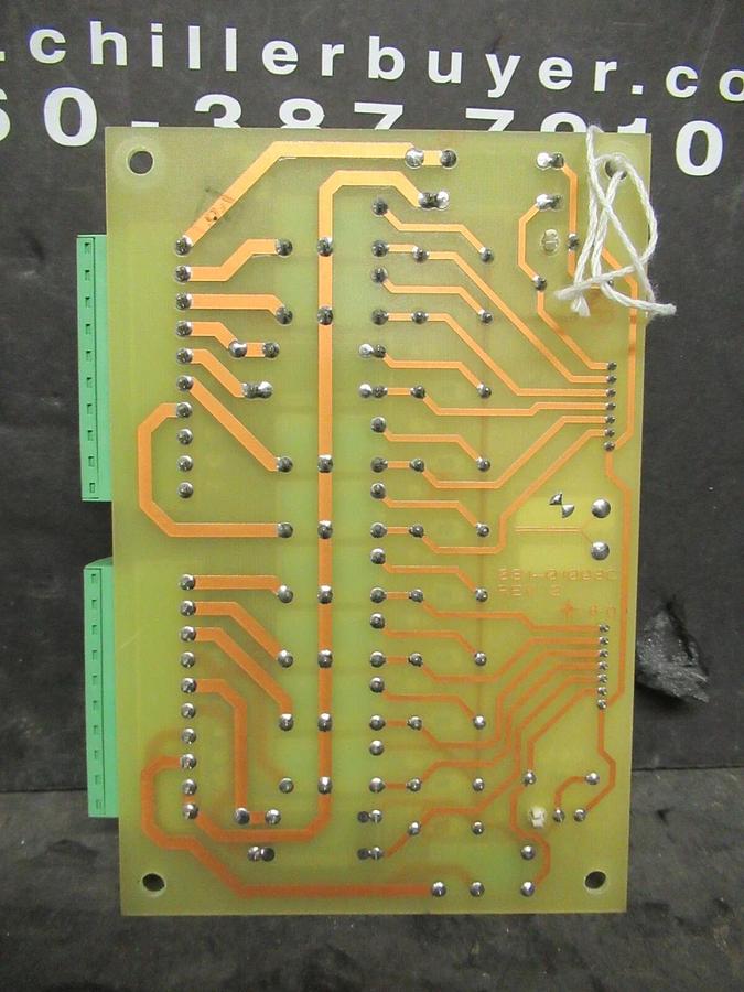 Used YORK CHILLER CIRCUIT BOARD CONTROL CARD 031-01093C REV 2 031-01093C00 REV B