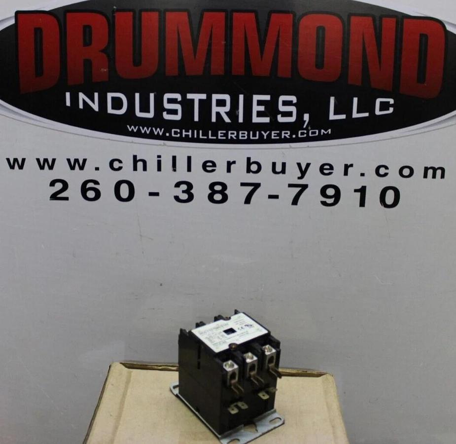 Used TOTALINE CONTACTOR HCCY3XT04CG102 40 AMP 600 VAC 25 HP 3-PHASE COIL: 120V