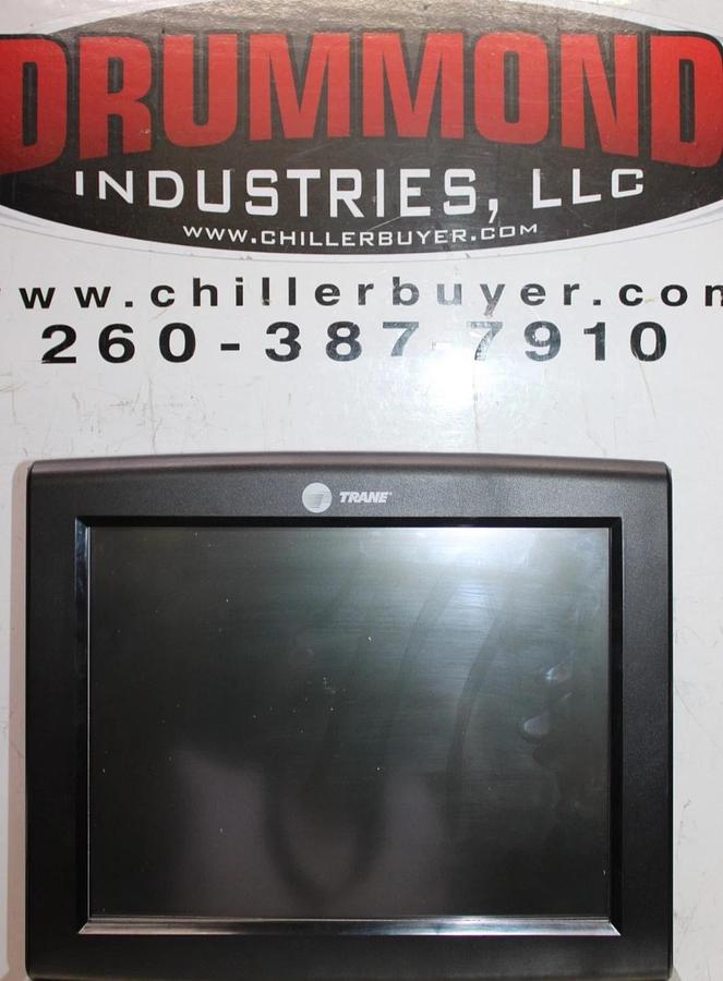 Used TRANE ADAPTIVIEW CHILLER DISPLAY TOUCH SCREEN X13760326050 REV. N 24 VDC