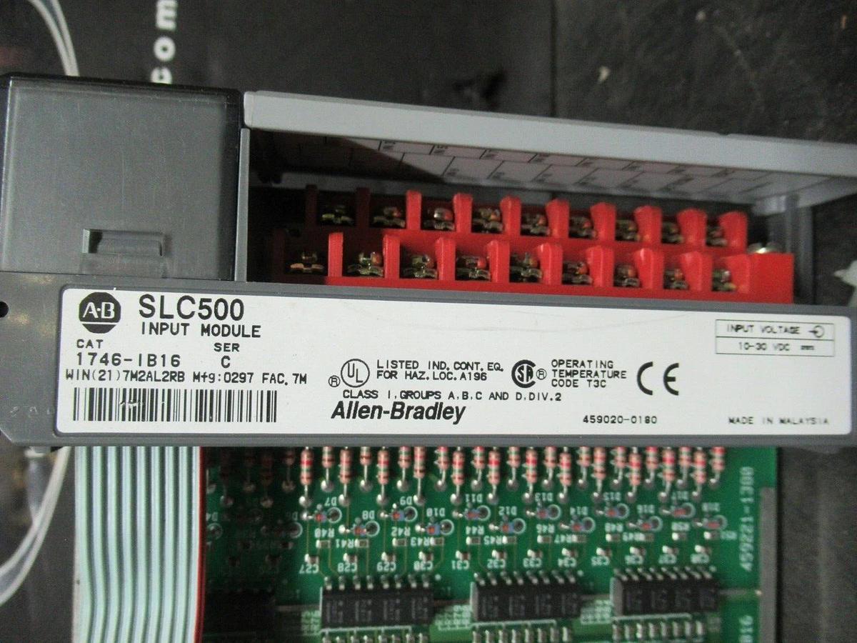 ALLEN BRADLEY SLC-500 INPUT MODULE 1746-IB16 SER. C *NEW SURPLUS*