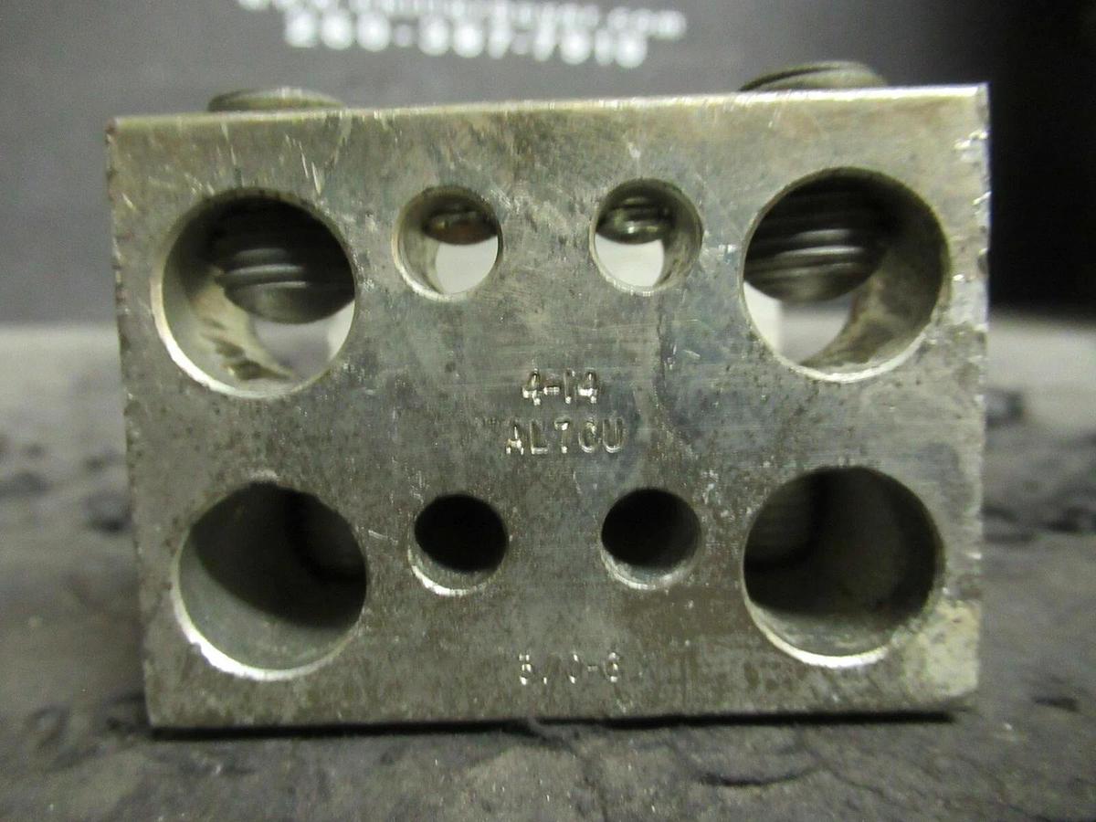 Used USD 5207-03 MECHANICAL DISTRIBUTION CONNECTOR TERMINAL LUG SET 600MCM - #14 WIRE