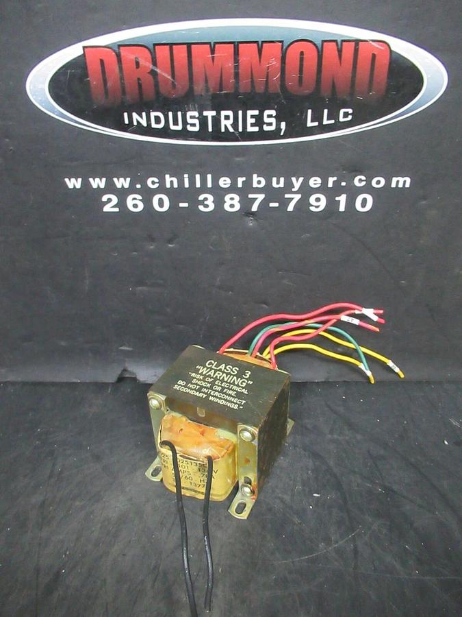 Used YORK 025-025135C TRANSFORMER PRI: 101-136 VOLT 0.78 AMP SEC: 12-18 VOLT