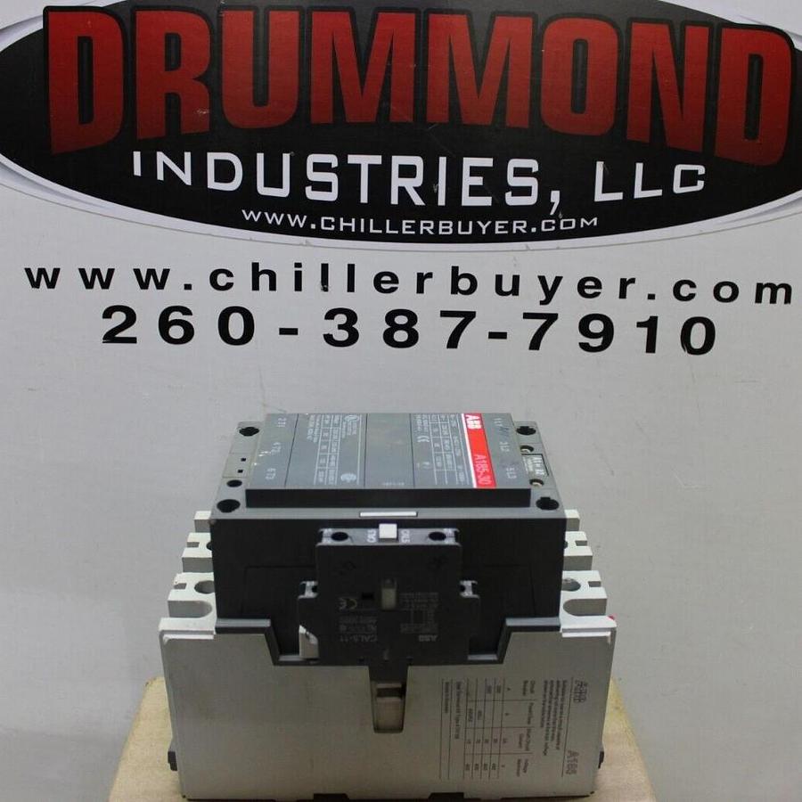 Used ABB CONTACTOR A185-30 250 AMP 600 VOLT 3-POLE 150 HP COIL: 120V