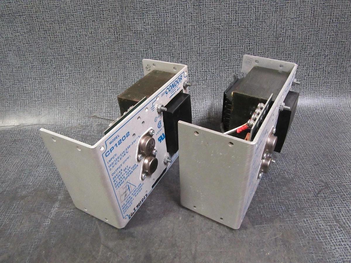 Used (1) CONDOR POWER SUPPLY CP1202 IN 100/120/215/230-240V OUT: 20V / 4 AMP WARRANTY